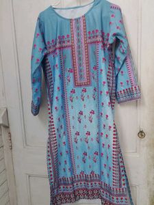 Floral Print Kurta