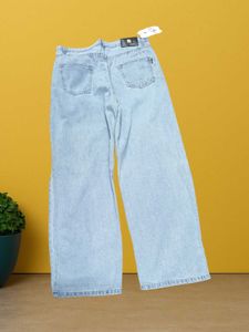 M@08 Size-32 Wide Leg Denim Jeans