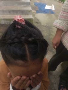 Cute Pink Flower Hair Clip