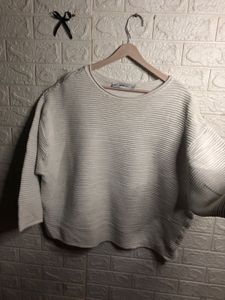 off white zara Knit Top🕶️‼️