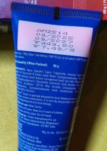 Acnemoist Cream for acne prone skin