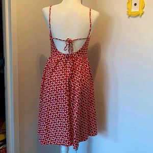 LOFT Multicolor A-line Midi Dress Free Delivery