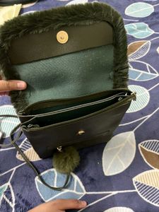 Green Sling Bag