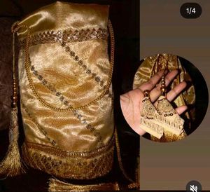 Elegant Gold Pouch