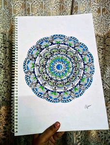 Framed Mandala Art Print