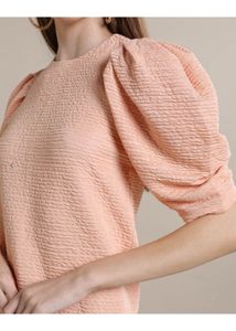 Balloon sleeves dress