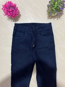 Dark Blue Denim Jeans