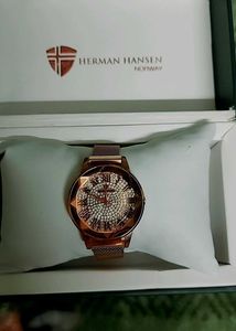 Herman Hansen Rose Gold Watch