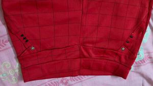 Red Plaid Pants