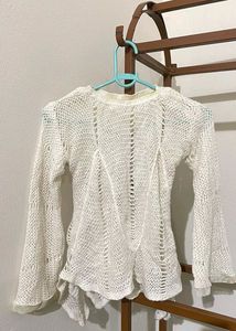 Aesthetic Crochet winter top