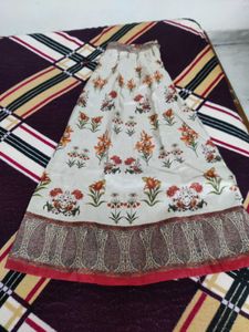 Fully Flared Floral Print Palazzo