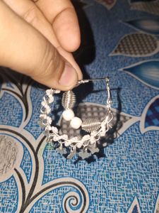 Silver Hoop Earrings