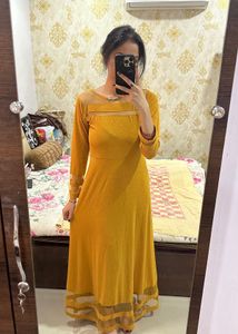 Mustard Yellow Maxi Dress
