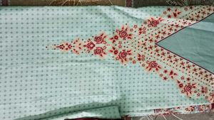 Style: Unstitched Cotton Suit