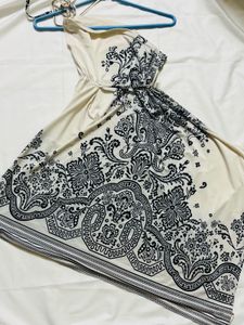 Boho Chic Halter Dress