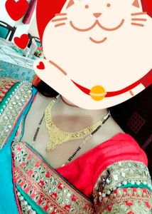 Elegant Contract Saree With Blouse