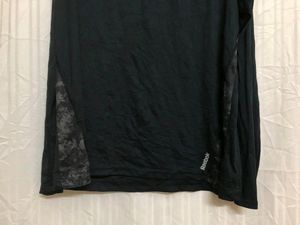 Reebok Black Long Sleeve T Shirt