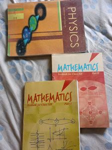 Ncert Physics Part 2 And Mathematics Both Pars