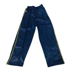 Striped Navy Blue Track Pants
