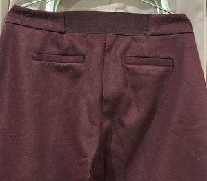 Burgundy Trousers