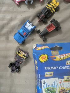 Hot Wheels, Hasbro, Disney and Trump Cards