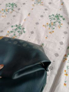 Baggit Handbag Teal Green Color