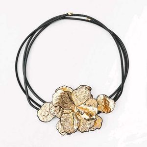 ZARA Gold Flower Crafted Belt