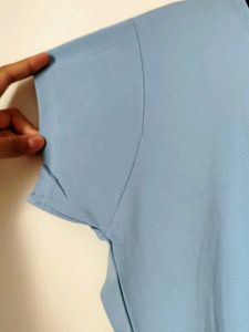 Women Sky Blue Trending T-shirt