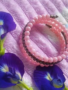 Pink Beaded Bracelet