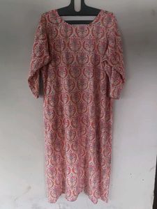 Pure Cotton Florap Print Kurti Set(40-42) Bust