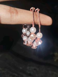 Pearl &amp; Crystal earrings
