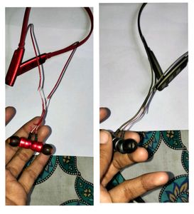 2 PIECES of boAt Rockerz 235v2, Wire Casing Peeled