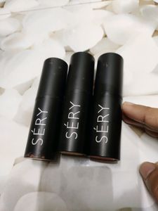 Sery Cosmetics Foundation, Blush, Highlighter