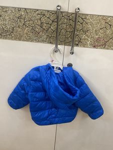 Blue Waterproof Baby Winter Jacket For Rs. 299