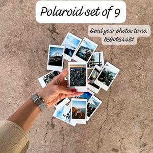 ✨ 9 piece polaroid ✨ GRAB OR GONE OFFER