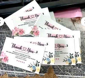 Thank You Cards &amp; Stickers