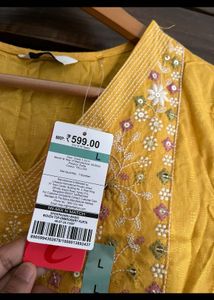 New brand V neck kurta