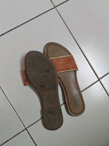 Vishudh Embellished Open Toe Flats