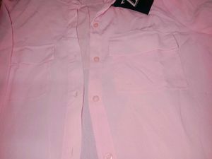 Pink Casual Shirt