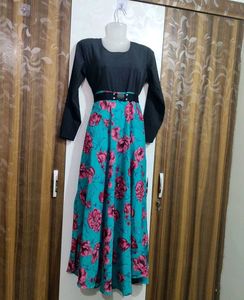 Floral Print Maxi Dress