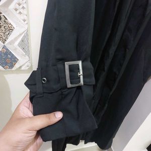 Long Black Trench Coat