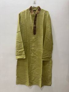 Manyavar Straight Kurta With Churidar