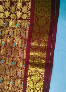 Multi Colour Pure Kanchi Pattu Saree