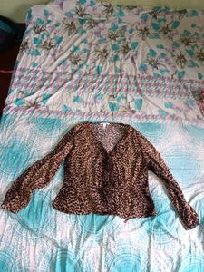 Leopard Print Top