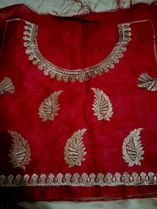 Banarasi Border Saree With Blouse Piece