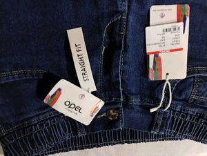 Straight Fit Denim Jeans