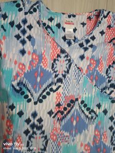 Karen Neuburger Floral Print Top