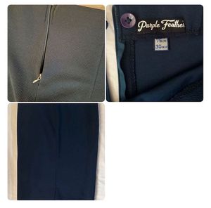 🔴BLUE STRAIGHT PENCIL SKIRT🔴