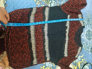 Stylish Knit Sweater in L 40 size for women