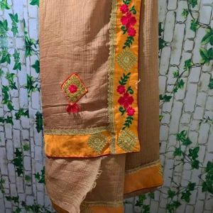 Embroidered Saree